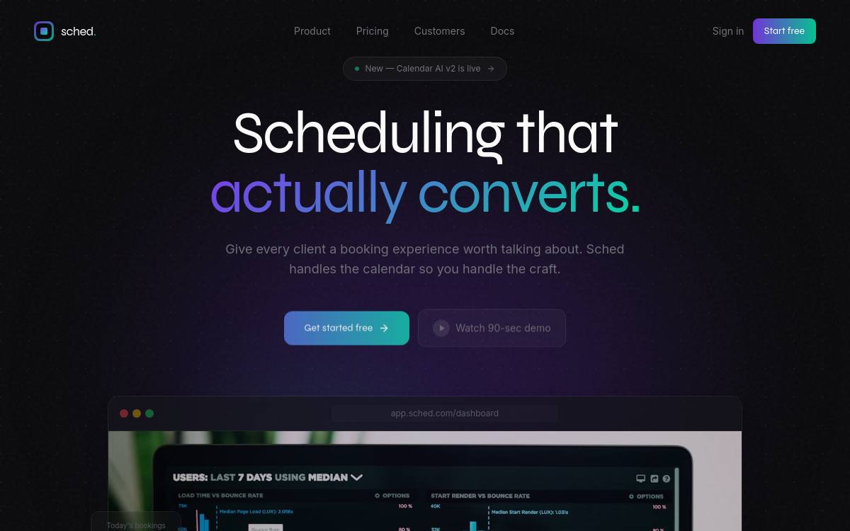 create a clone of yocale.com landing page